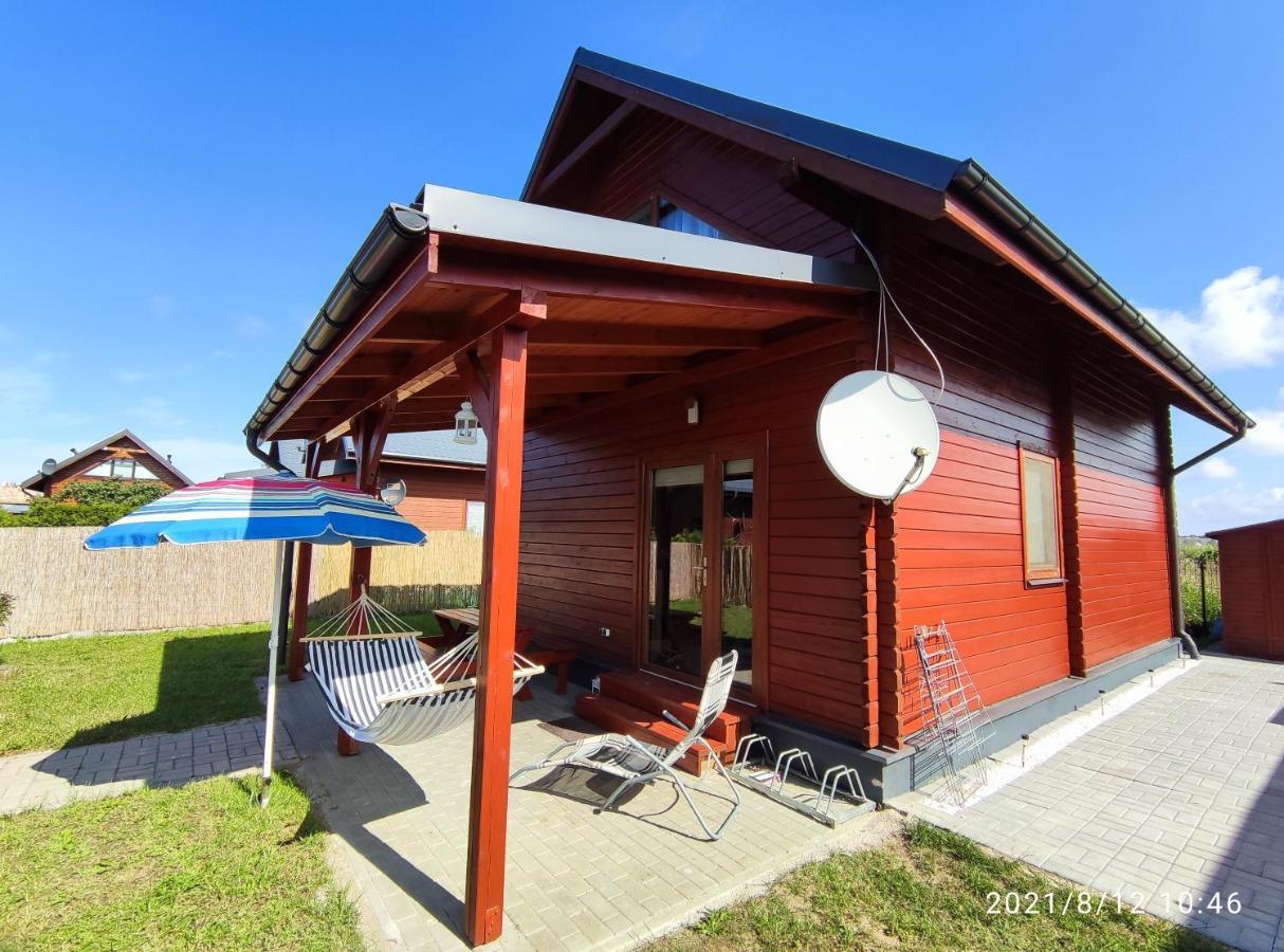 Przytulny Domek Ujście-Darłowskie Exterior foto